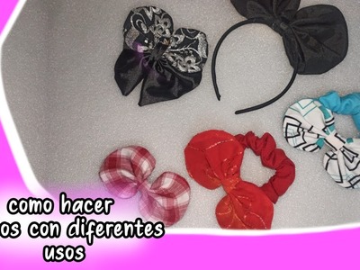 Gane dinero haciendo y vendiendo moños de tela ????????????