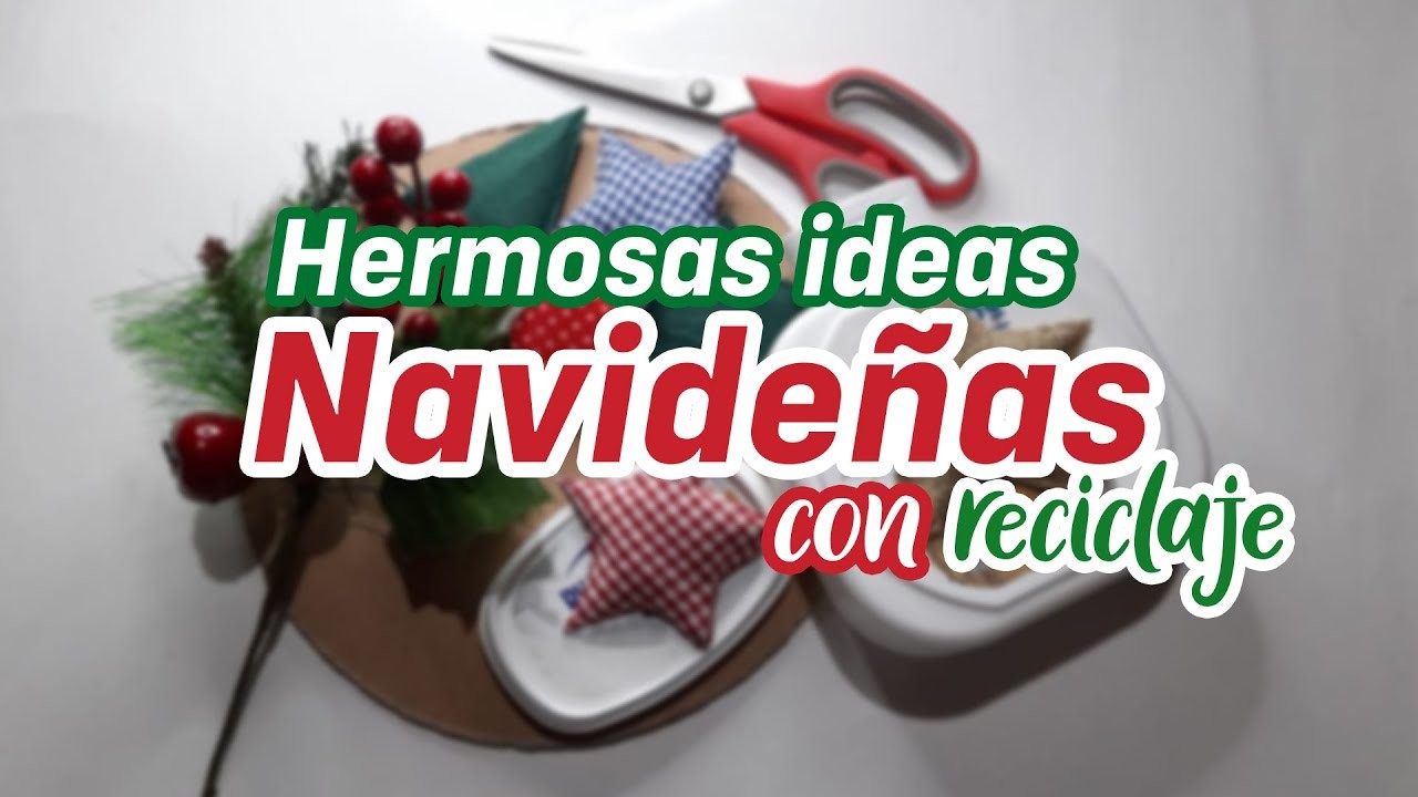 2 MANUALIDADES INCREIBLES PARA NAVIDAD GASTANDO POCO | CRAFTS WITH RECYCLING |ARTESANATOS DE NATAL