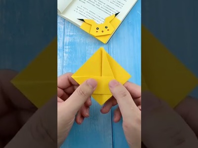 Como armar un pikachu de papel para separar hojas en tu cuaderno