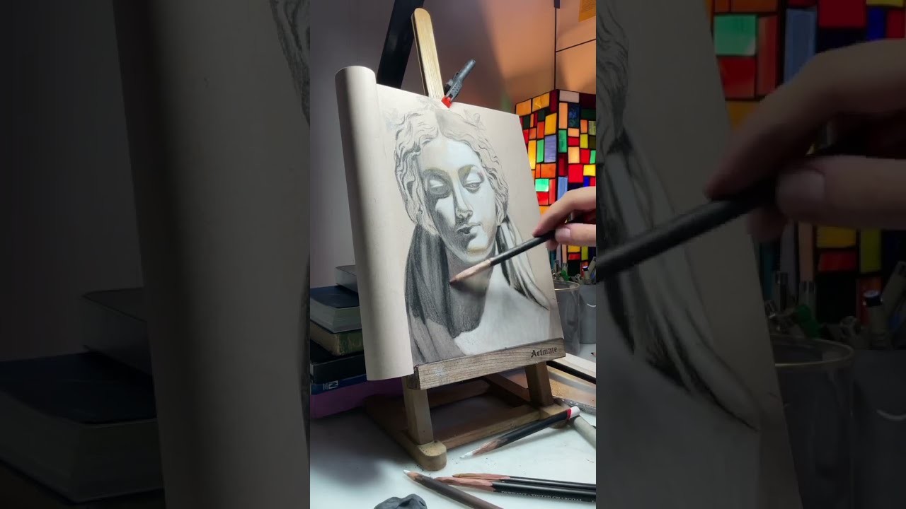 CÓMO DIBUJAR UNA ESCULTURA ???? Tutorial Dibujo [Paso a Paso]