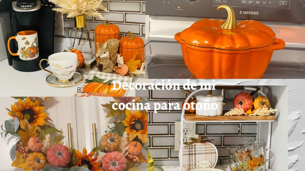 Ideas para decorar tu cocina para otoño ????????????