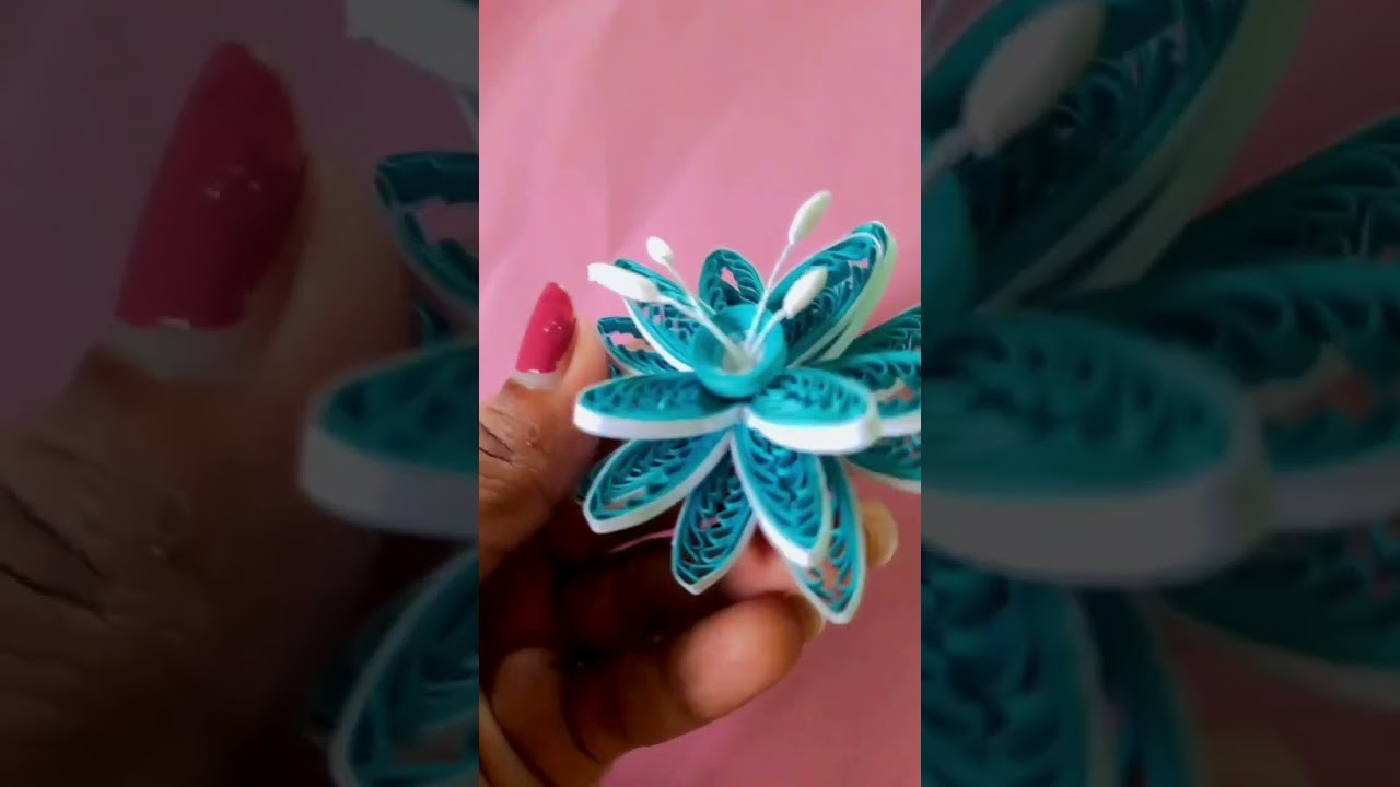 Quilling flowers. Quilling art