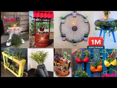 !Unbelievable Ideas with Recycled Material for Your Garden ▶️60