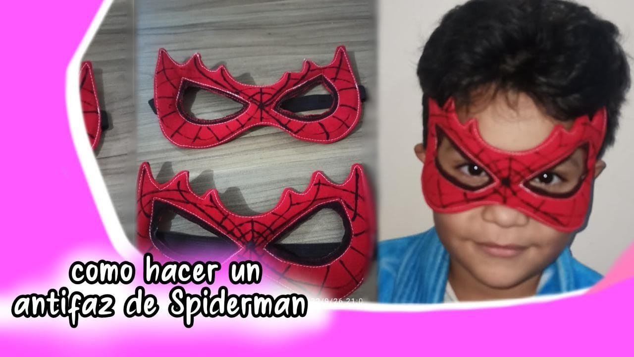 Antifaz de Spiderman