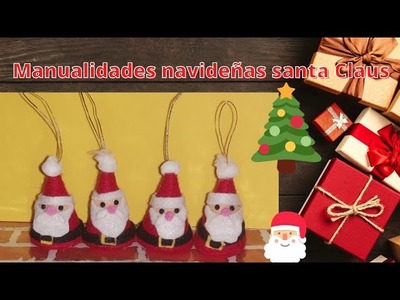 ????COMO HACER UN SANTA CLAUS ???? ADORNOS NAVIDEÑOS MUY BONITOS❤️ MANUALIDADES NAVIDEÑAS CON RECICLAJE ❤️