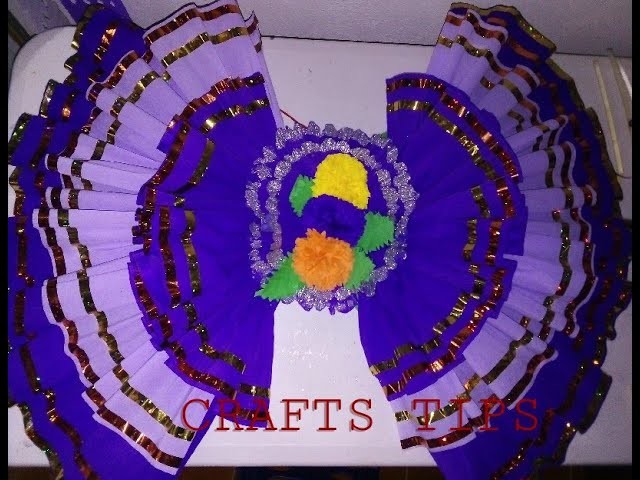 CRAFTS TIPS: MOÑO PARA ALTAR DEL DIA DE MUERTOS. ESTA HERMOSO DE 84 cm  DE ANCHO Y 70 cm  DE ALTO