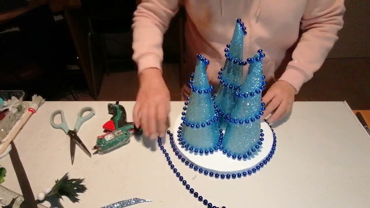 Creo pini  natalizi per un ambiente elegante #ROSYFIGURA