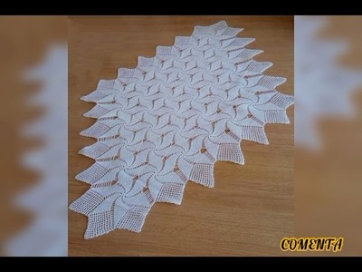 CROCHET, LINDOS DISEÑOS DE CAMINOS DE MESA PARA INSPIRAR Y RECREAR,TE ENCANTARÁN