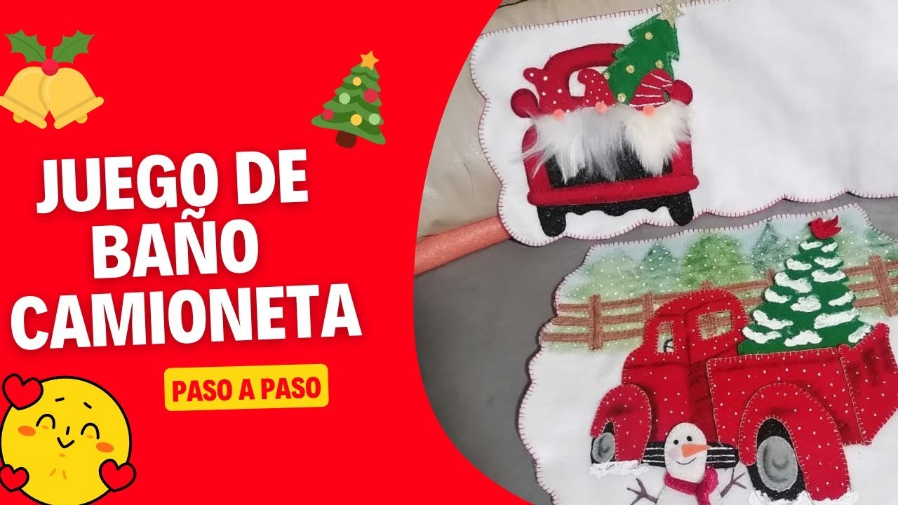 Juego de baño camioneta