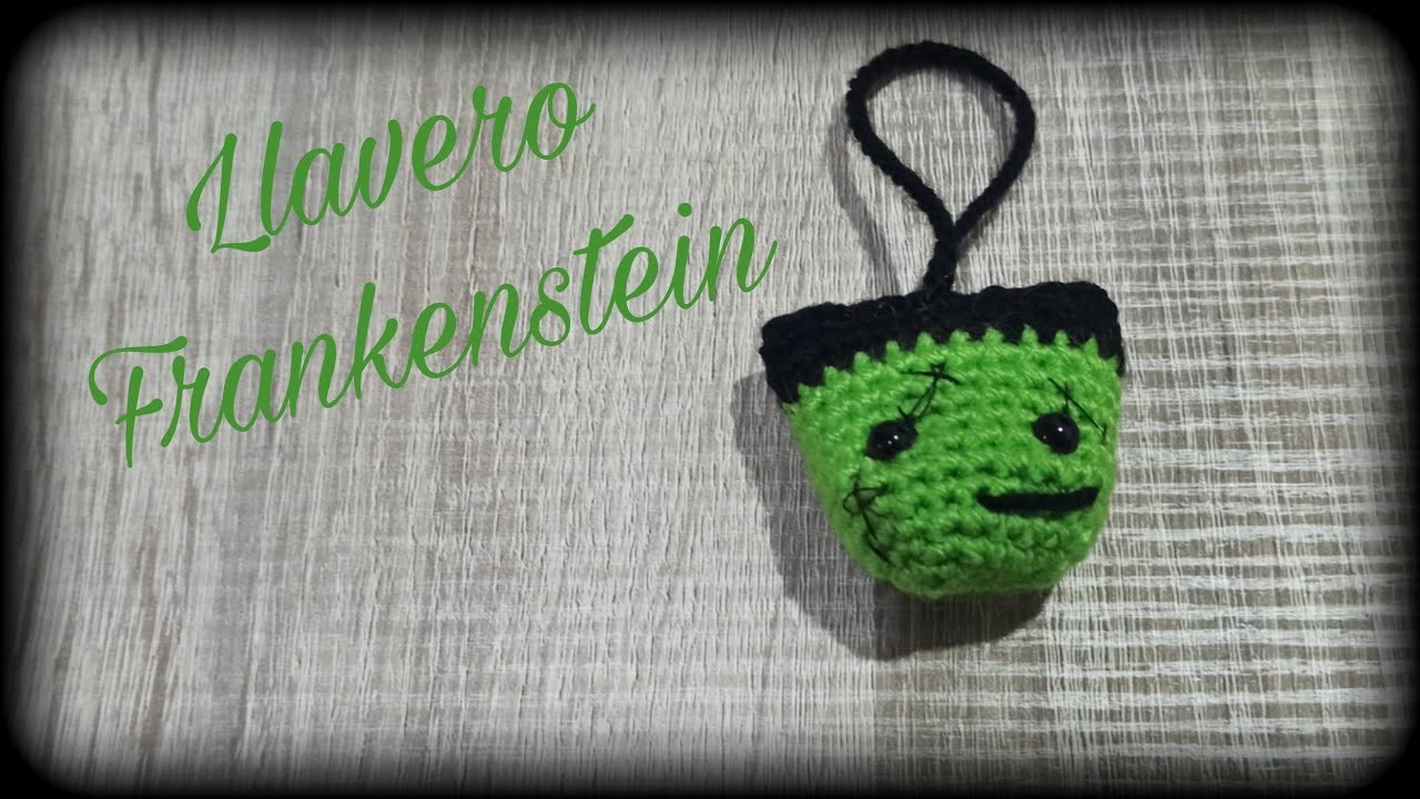 Llavero Frankenstein || Crochet o ganchillo.