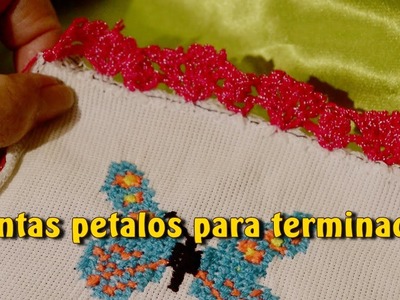 Puntas petalos para terminados |Creaciones y manualidades angeles