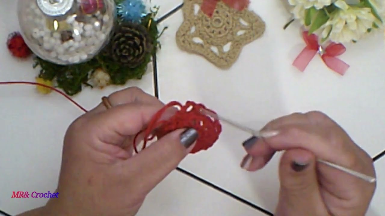 Tutorial:58 Especial Estrella de Navidad a crochet paso a paso.????????????????????