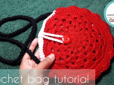 BOLSO CIRCULAR A CROCHET FÁCIL Y RÁPIDO. #crochet #tejido #ganchillo #arte #Ilsycrochet????