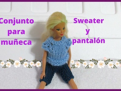 Conjunto para muñeca Estilo Barby ???? #crochetpatten #tejidos #knitting  #modomagda