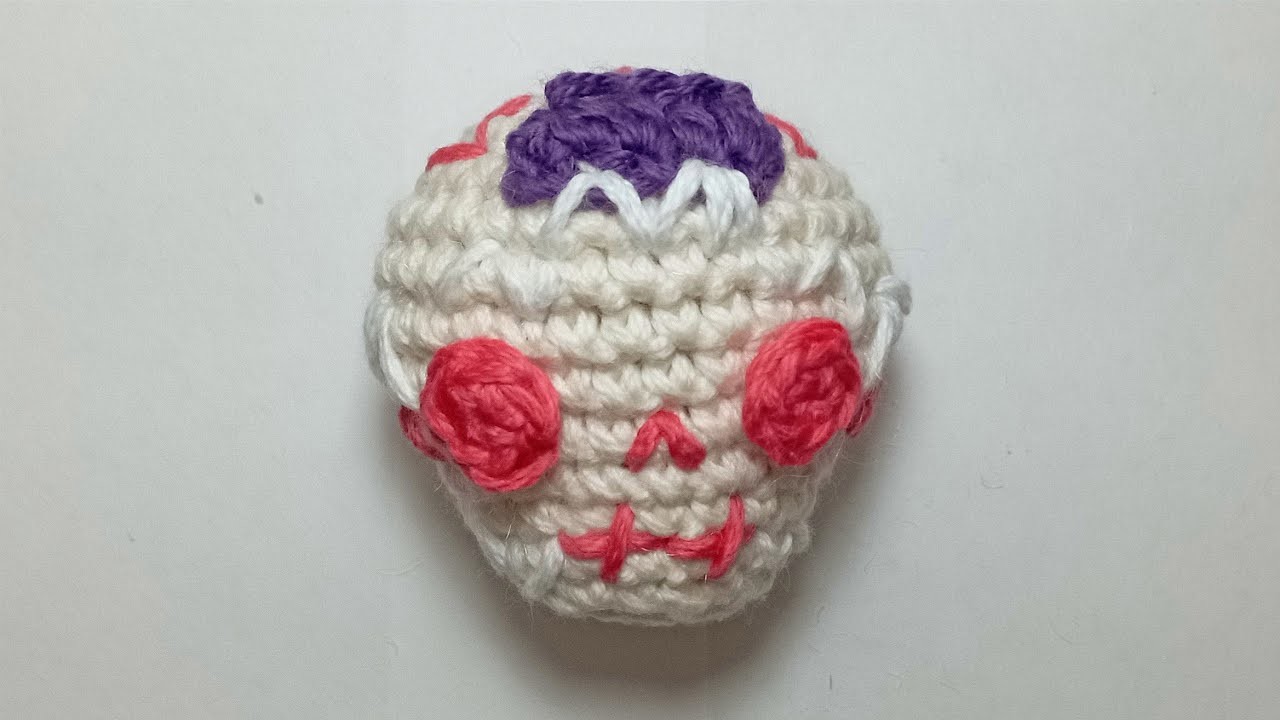 DIY Calaverita de dulce a crochet | Amigurumi | Dia de muertos