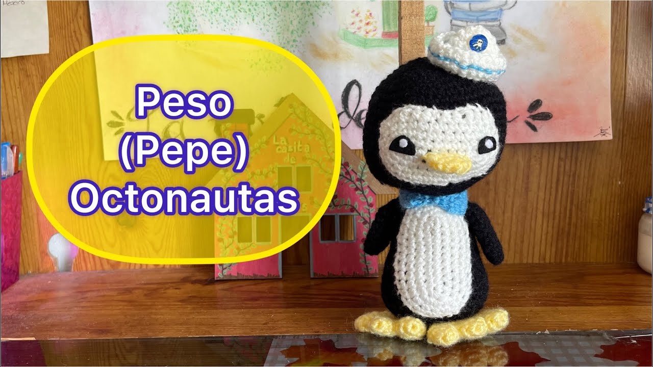 #Peso (Pepe)#Octonautas#Amigurumis#Paso a paso#Tutorial#crochet#ganchillo#Subtítulos