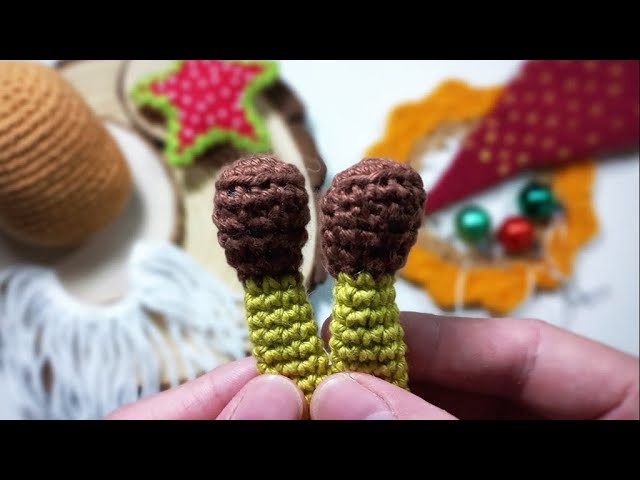 DIY Gnomo Navideño amigurumi Parte 3 tutorial crochet.ganchillo paso a paso en español