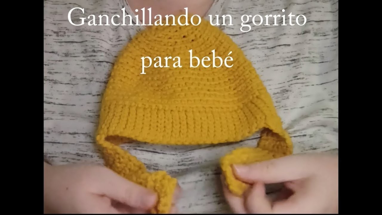 Gorro de bebé a ganchillo