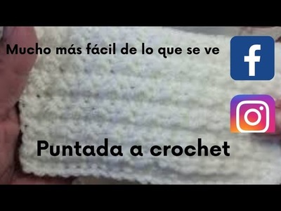 Puntada de la semana. ideal para abrigar a los que amas