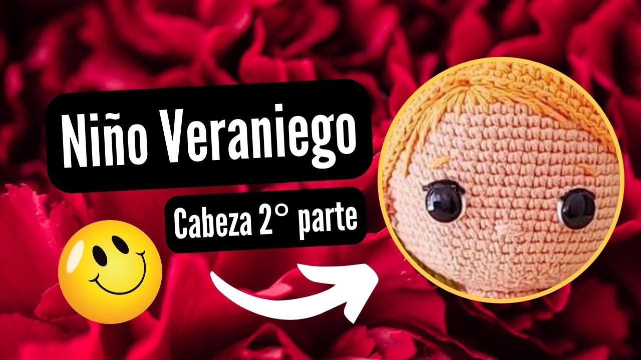 Segunda parte de la cabeza niño veraniego