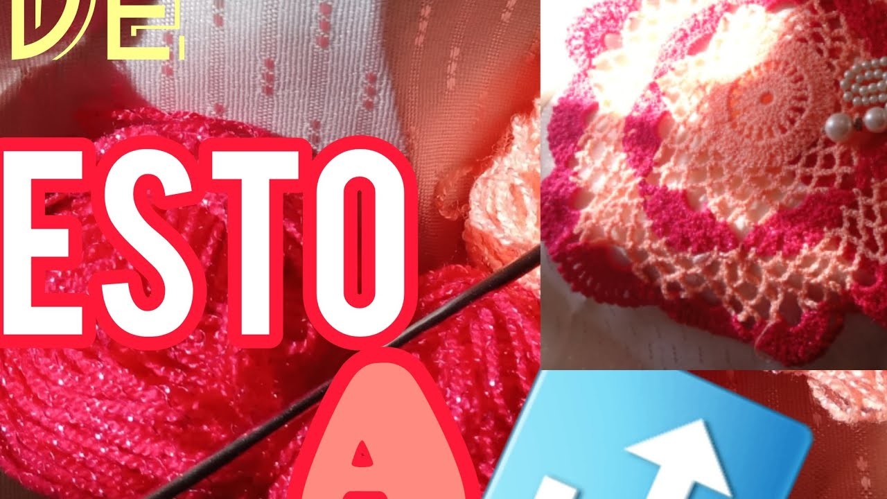TAPETE HERMOSO AL CROCHET #viral #viralvideo #tejido #artesanato #crochet #ganchillo