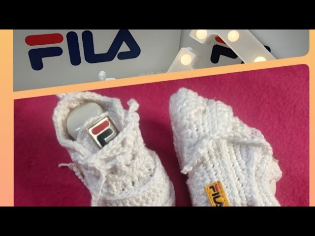 Tenis de bebe tipo fila parte 2