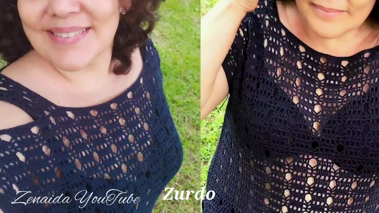 ZURDO, Blusa Escotada Extraordinaria #zenaida