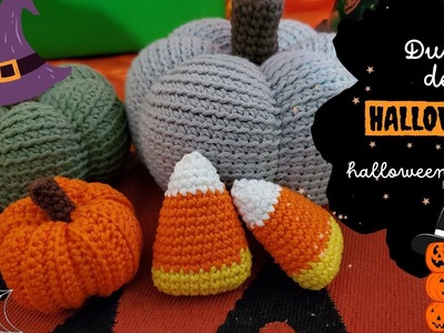 Dulce de halloween a crochet ????- halloween candy (English subtitles)