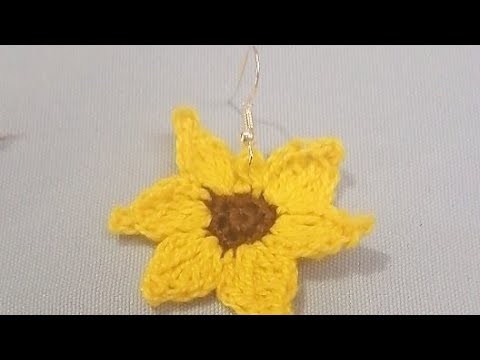 Girasoles Para Arrtes Tejido A Crochet