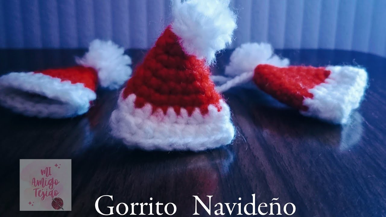 Gorrito Navideño | Mi Amigo Tejido