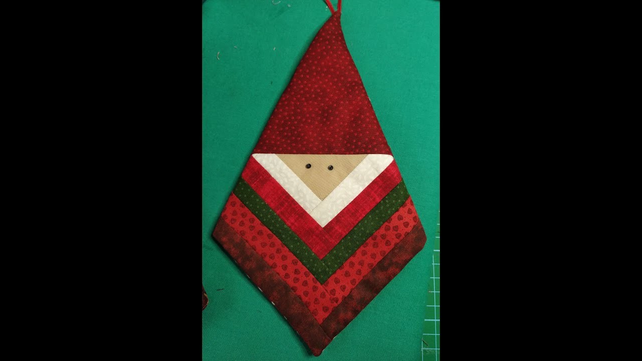 Adorno de Navidad Papa Noel????????????????patchwork