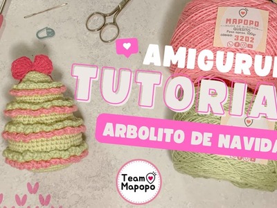 ARBOLITO DE NAVIDAD | AMIGURUMI | TUTORIAL PASO A PASO