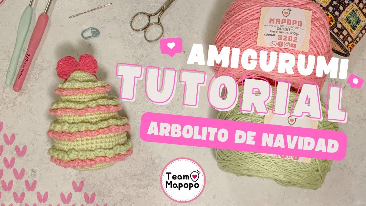 ARBOLITO DE NAVIDAD | AMIGURUMI | TUTORIAL PASO A PASO