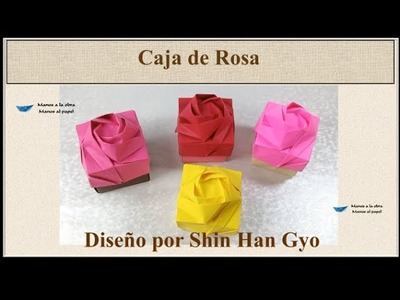 ¿Como hacer una caja rosa para regalo?