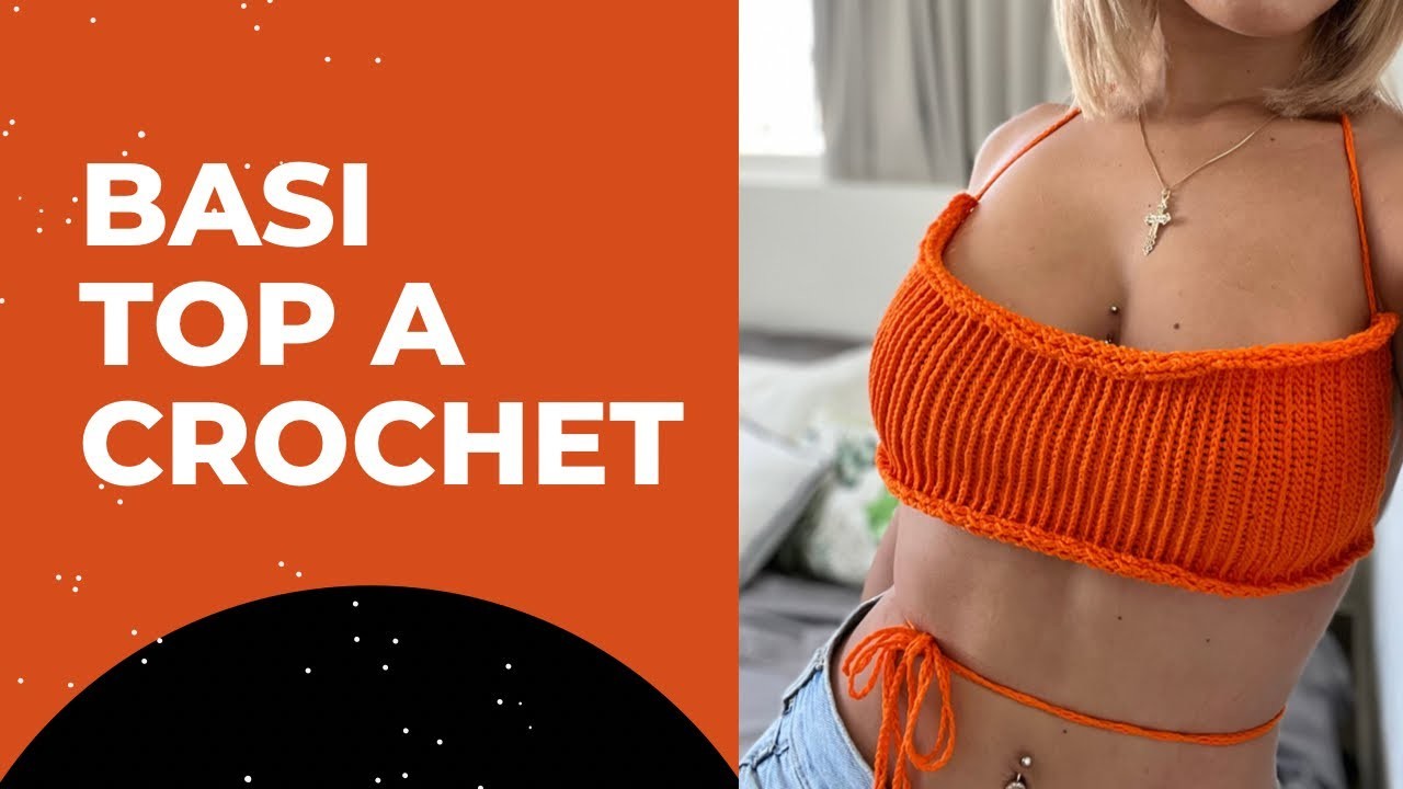 Cómo tejer un BASI TOP a CROCHET FÁCIL y COQUETO | Tutorial paso a paso | Crochet Bohemio
