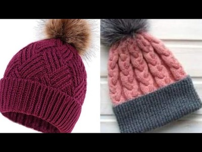 Winter hat crochet _ብዙ አይነት የብርድ ኮፍያ ድዛይኖች