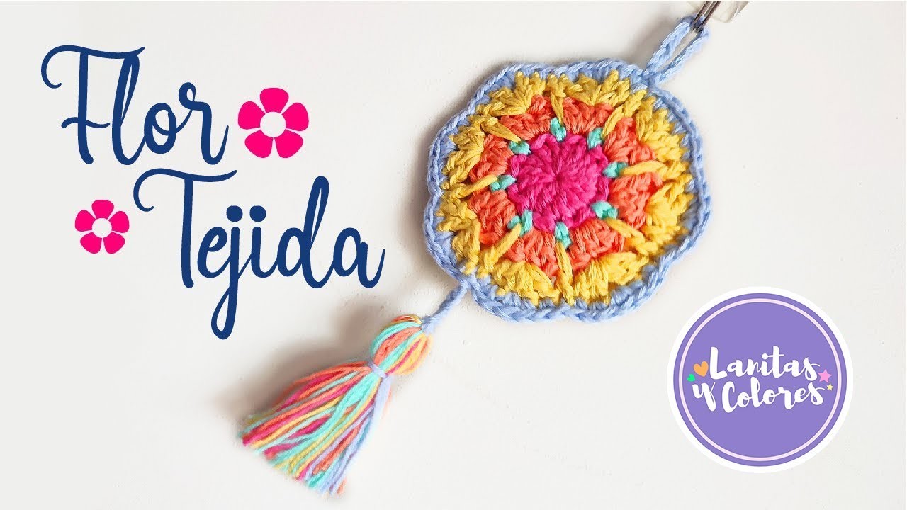 Wow!.  ???? Asombroso! vende tantos como puedas tejer | Bella flor colgante a crochet