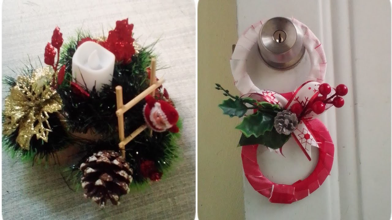 Bonitos y Fáciles adornos navideños ????????????????☃️❄️