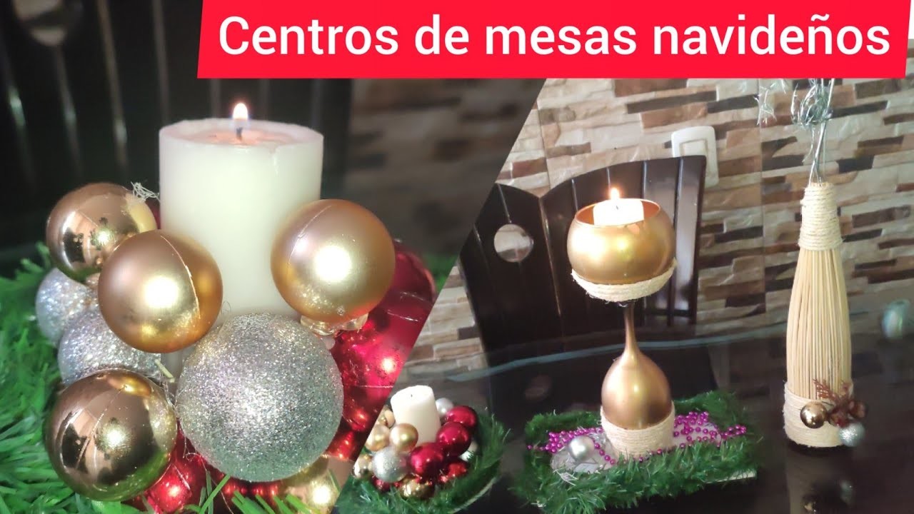 Centros de mesa navideño