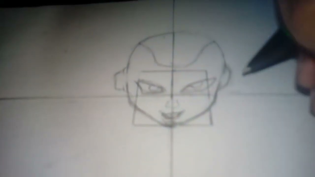 Como dibujar a Freezer paso a paso????|parte 1| Dibujos exclusivos