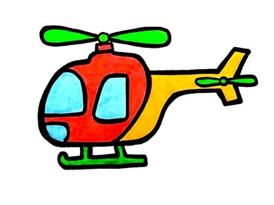 Cómo dibujar un helicóptero