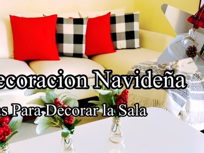 DECORACION NAVIDEÑA IDEAS PARA DECORAR LA SALA EN NAVIDAD MERRY CHRISTMAS 2022
