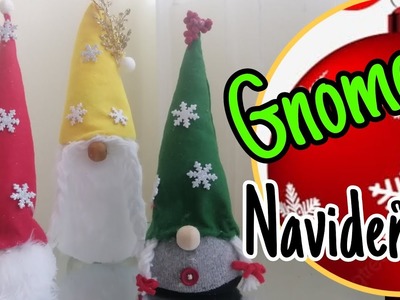 Gnomos Navideños ✨????Tendencias para esta Navidad 2022.Como hacer Gnomos.Ideas Navideñas.