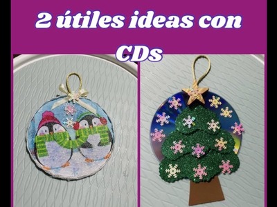2 ideas navideñas preciosas y súper  fáciles de hacer!!! video67