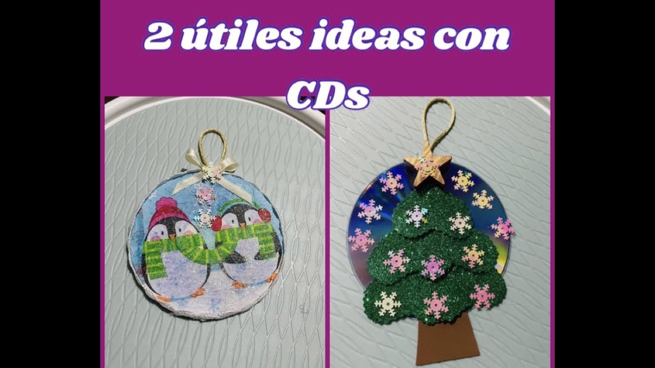 2 ideas navideñas preciosas y súper  fáciles de hacer!!! video67