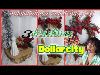????DIY DOLLARCITY|| 3 MANUALIDADES NAVIDEÑAS ||christmas decor ideas