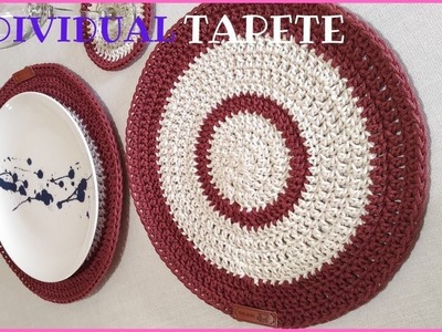 MANTEL INDIVIDUAL, Tapete | SOUSPLAT de Crochet.????????
