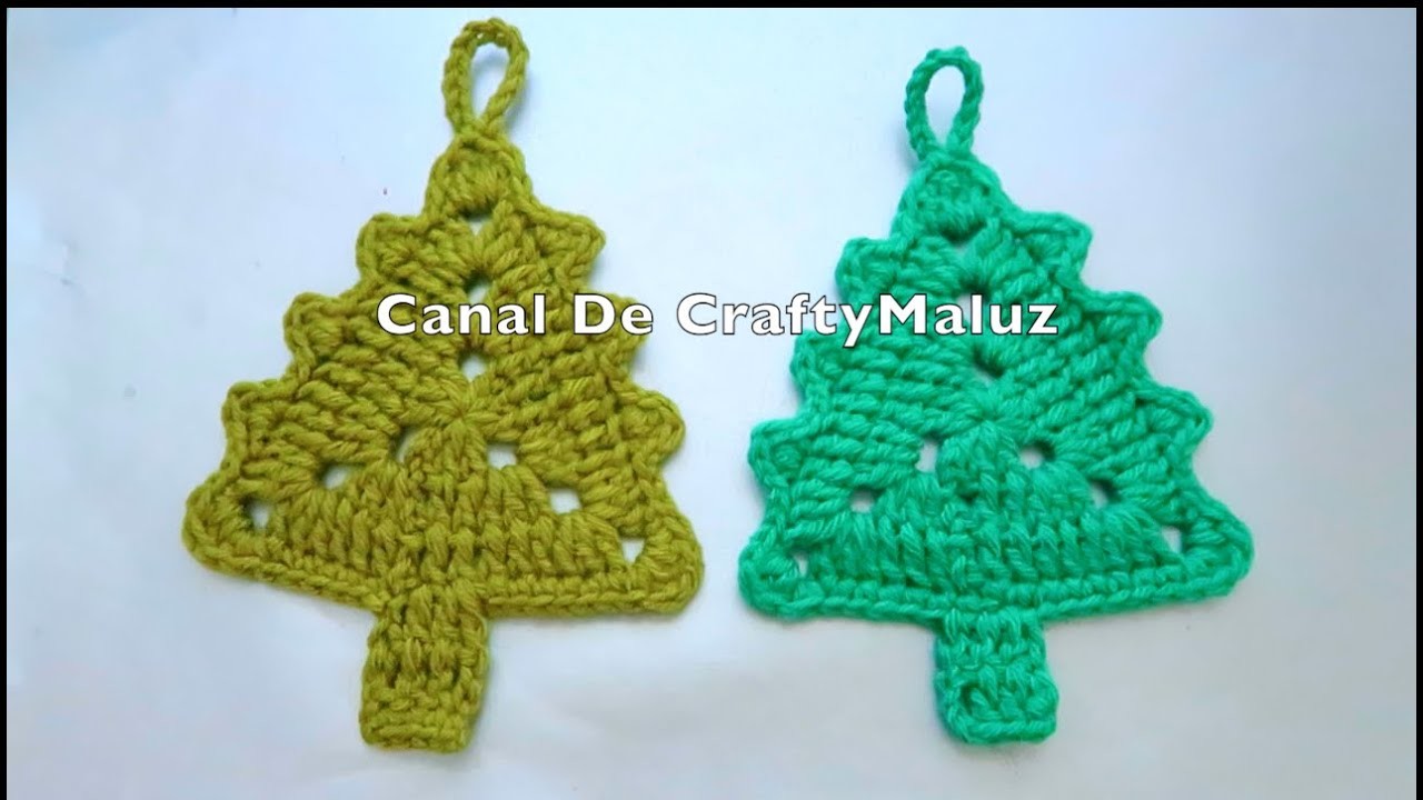 CROCHET TUTORIAL????Como Hacer un Árbol de Navidad a crochet ????Adornos Navideños ????Christmas Tree crochet