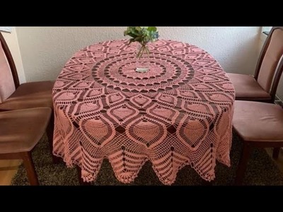 MANTELES CIRCULARES TEJIDOS A CROCHET BELLOS DISEÑOS PARA INSPIRAR Y RECREAR