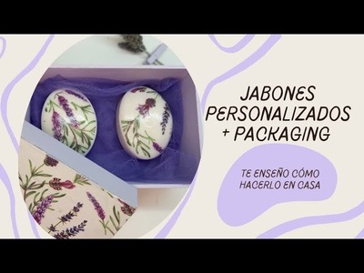 MIRÁ QUE MARAVILLOSA IDEA PARA REGALAR A MAMÁ|| Decoupage sobre jabones + packaging